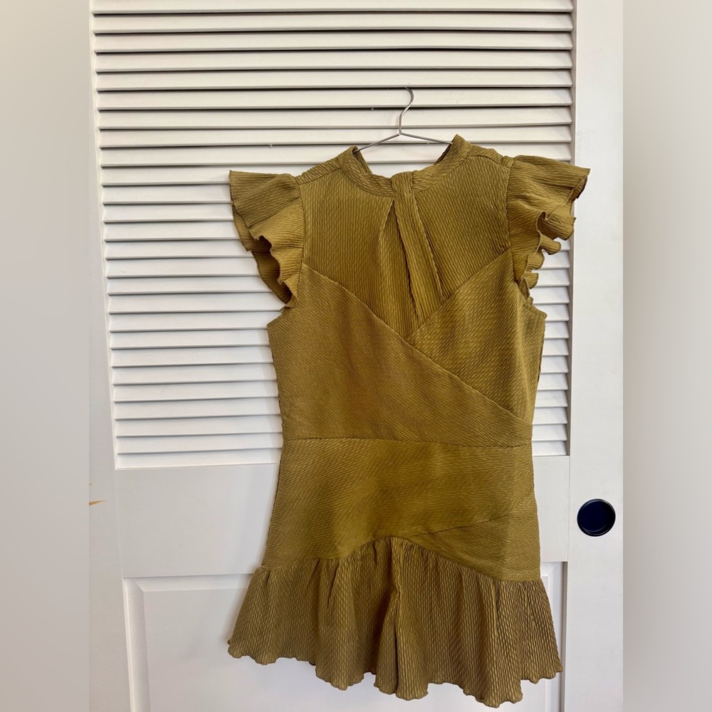 SAYLOR Malissa Romper – Olive – Size M (NWOT) - Picture 4 of 6